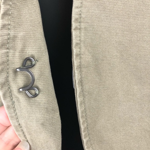 ISAAC MIZRAHI for Target tan bomber jacket coat L - Picture 4 of 11